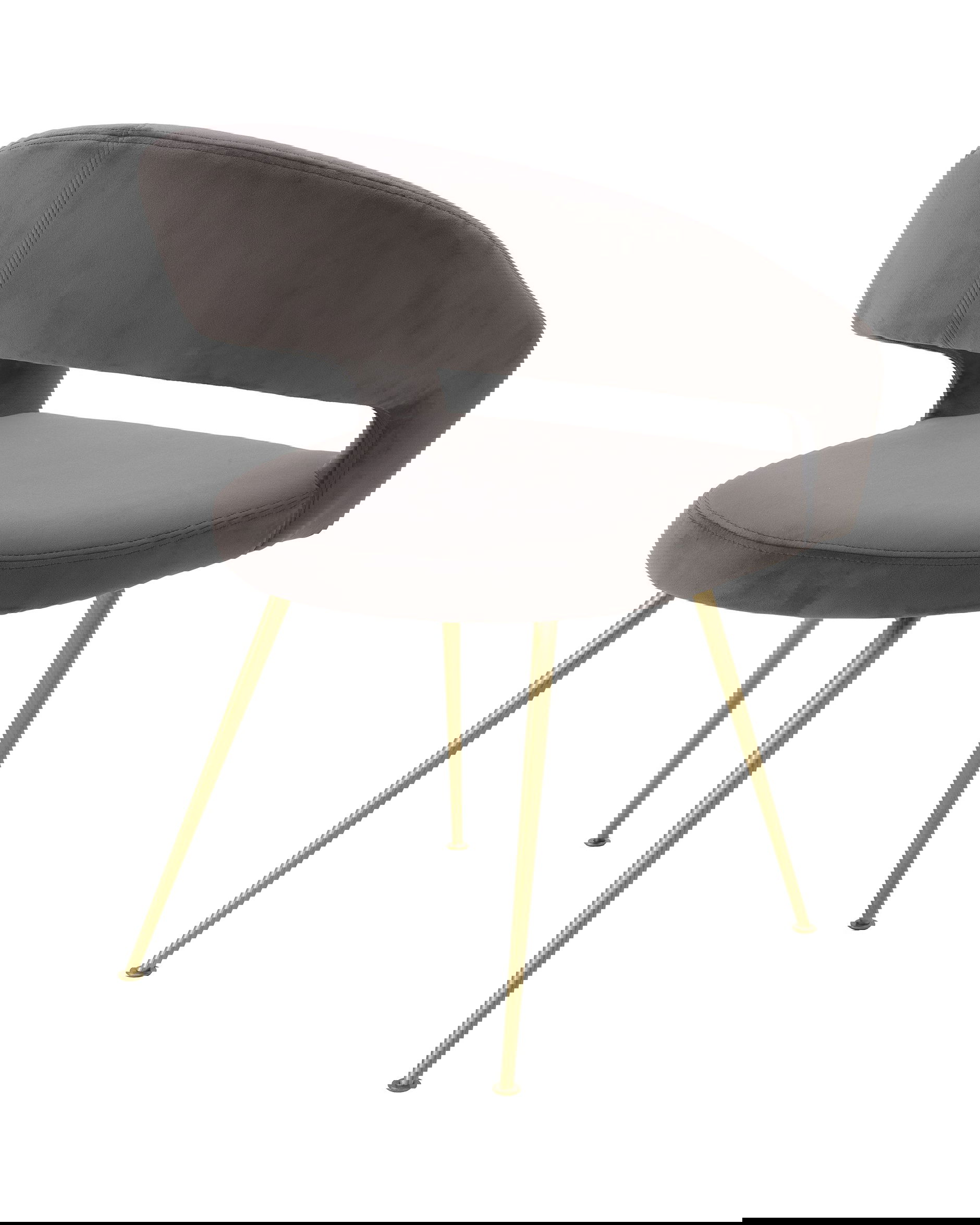 Bravo matstol savona grey velvet