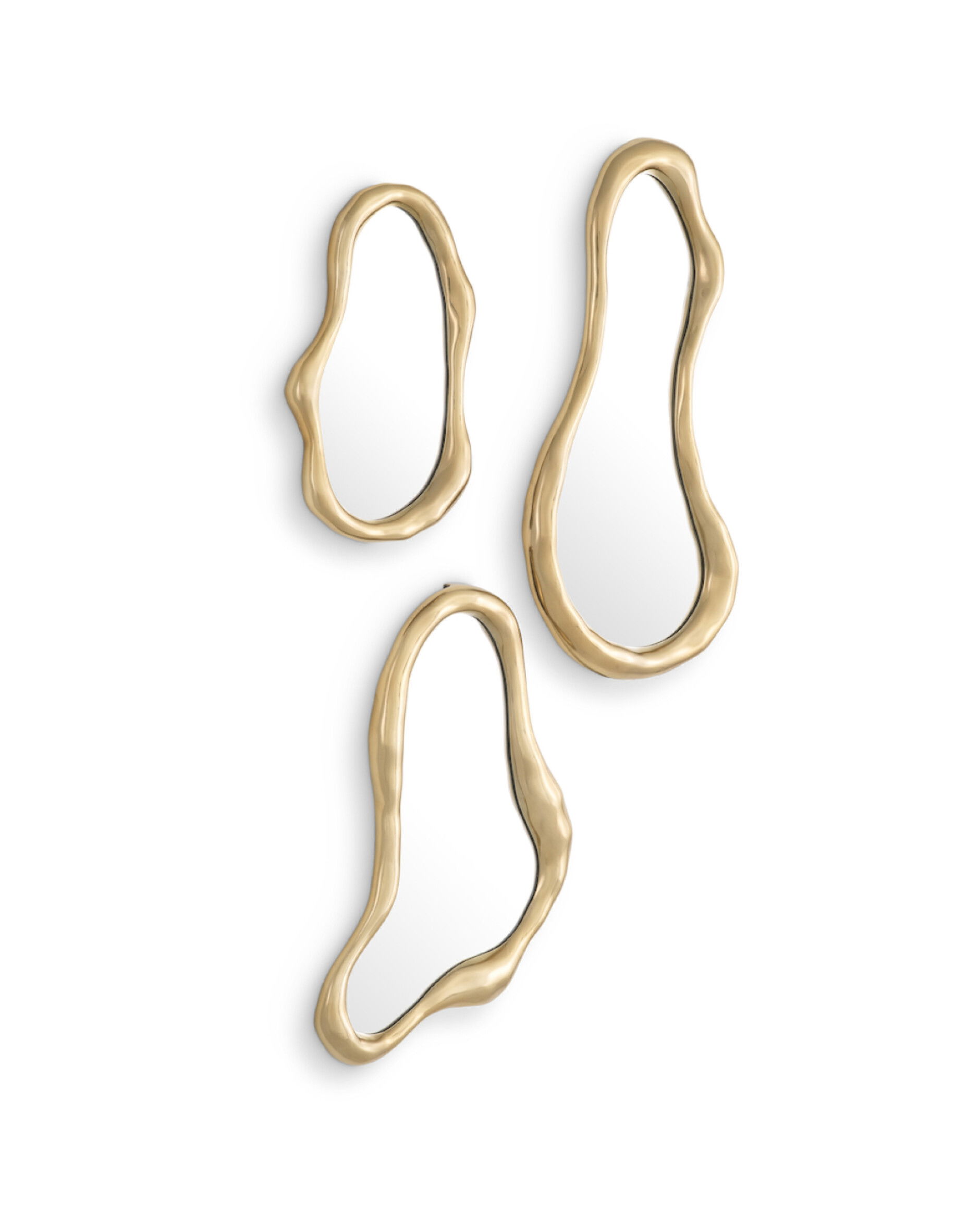 Viterbo Mirror Gold 3-Set