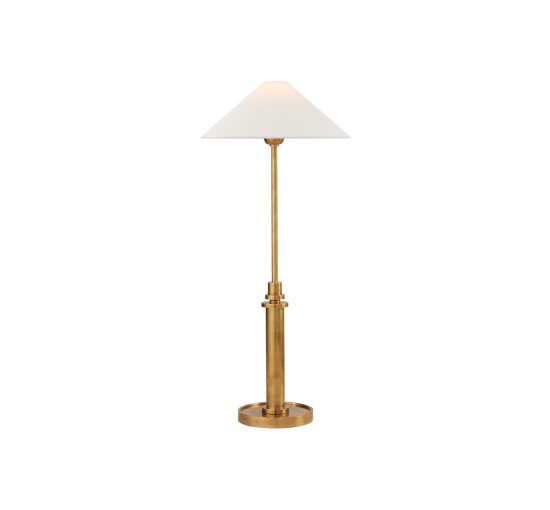 null - Hargett Buffet Lamp Polished Nickel
