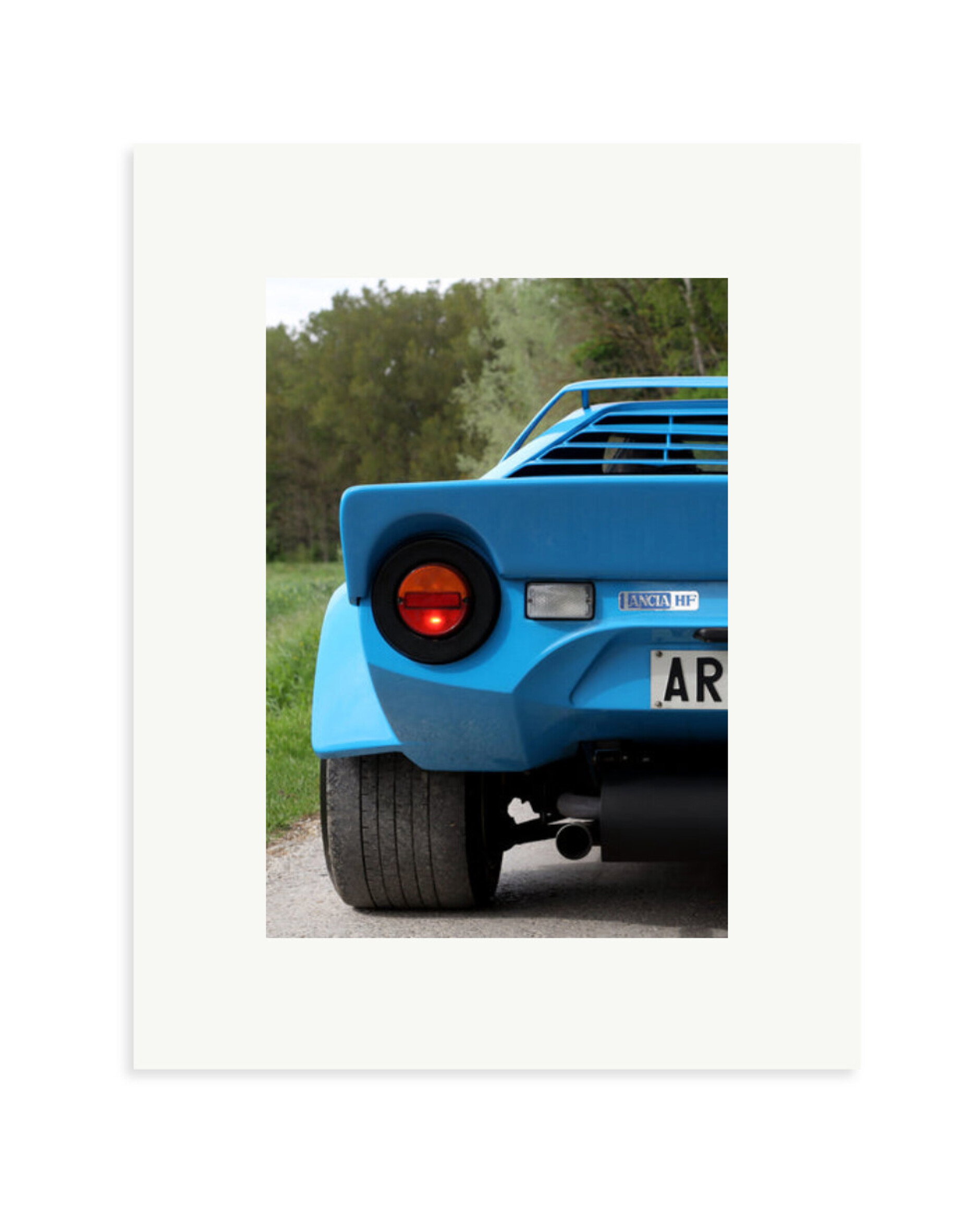 Lancia Stratos Print Only / Small