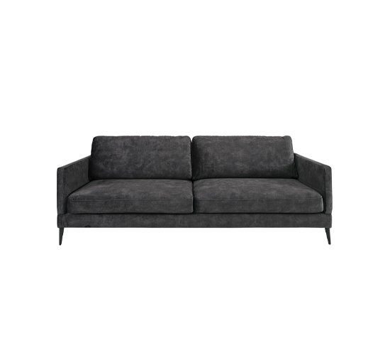Dark grey - Andorra soffa 3-sits quiet wood