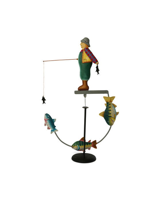 Fly Fisherman Decoration