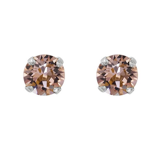 null - Classic Stud øreringe vintage rose rhodium