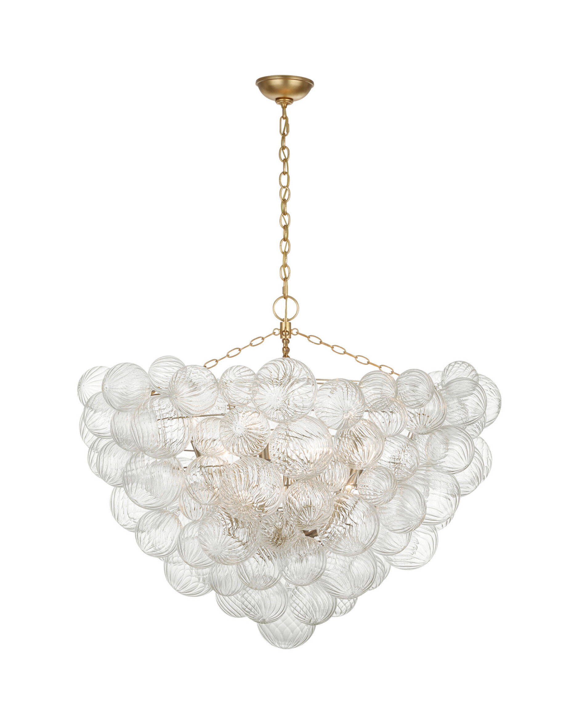 Talia 46" takkrona guld