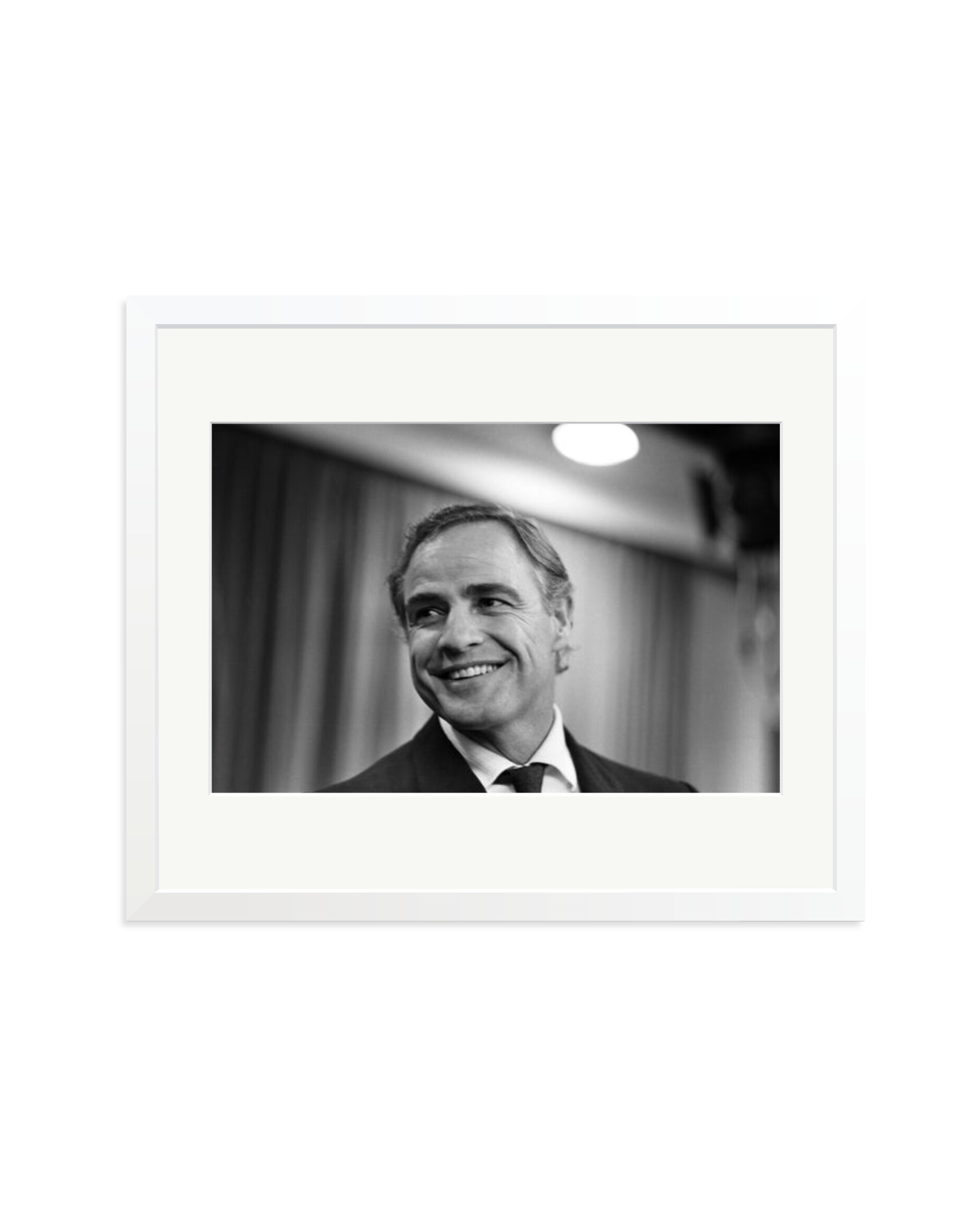 Marlon Brando at London Airport White / Large