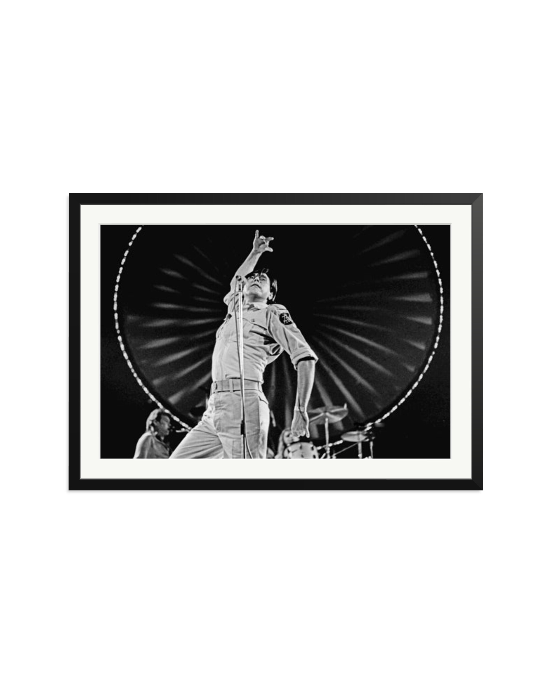 Bryan Ferry of Roxy Music 1975 Black / XXL