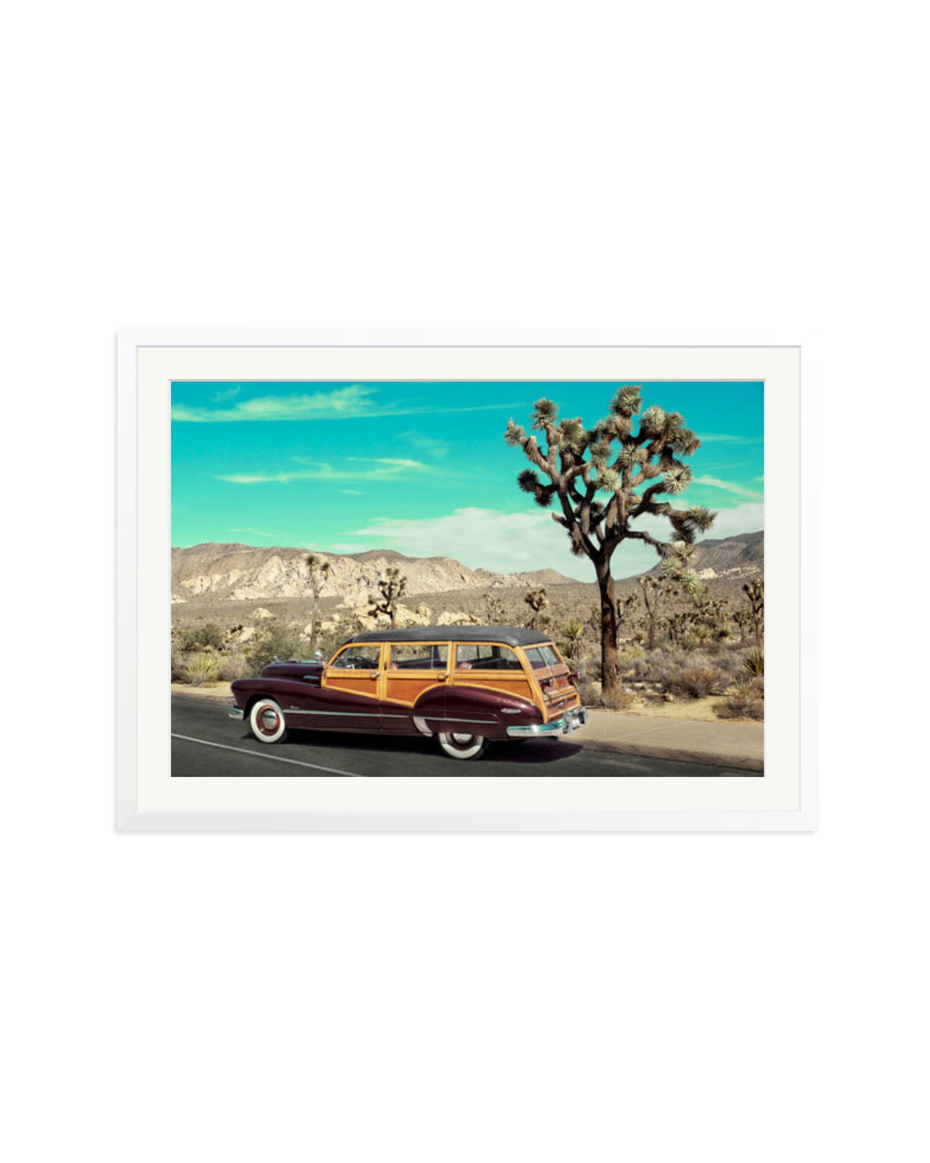 Buick Super Woody White / XXL