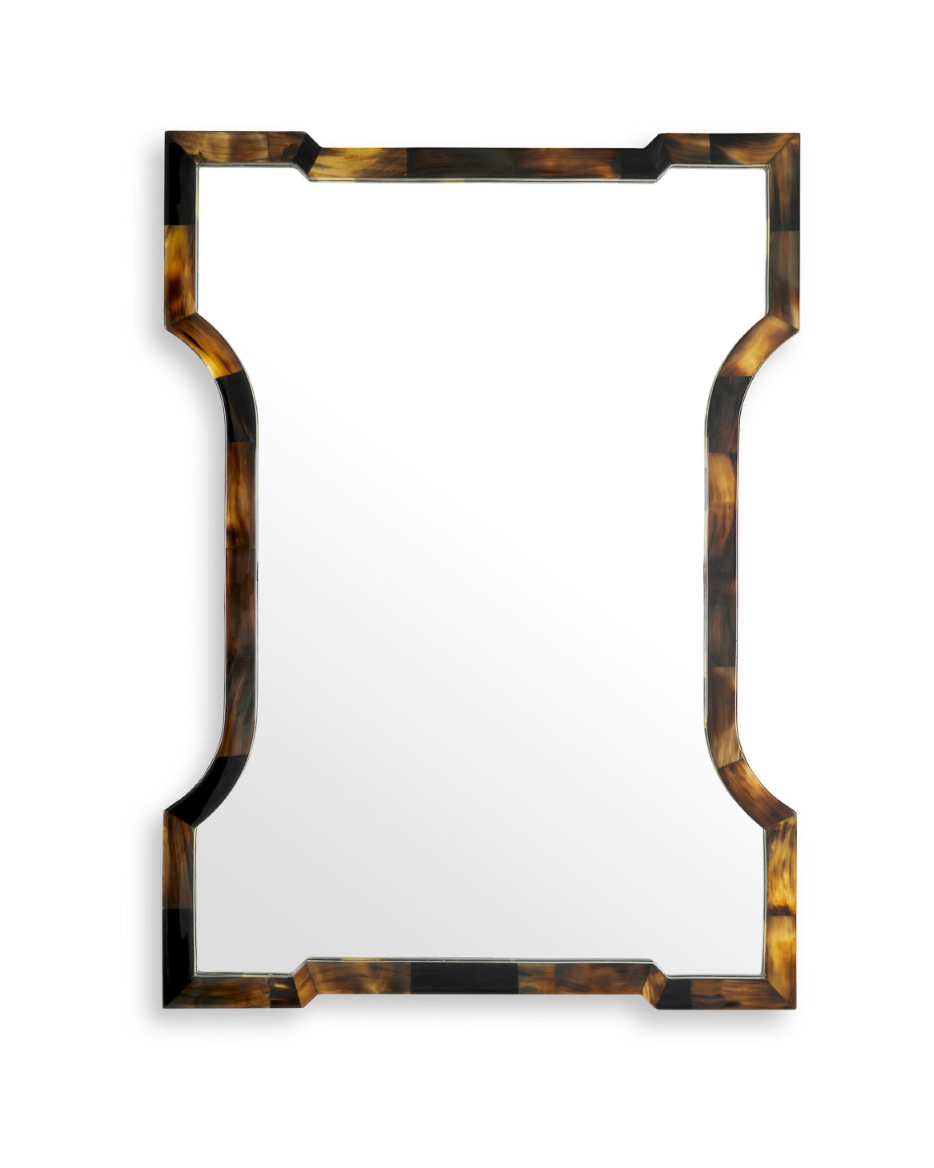 Scalamanca spegel brun