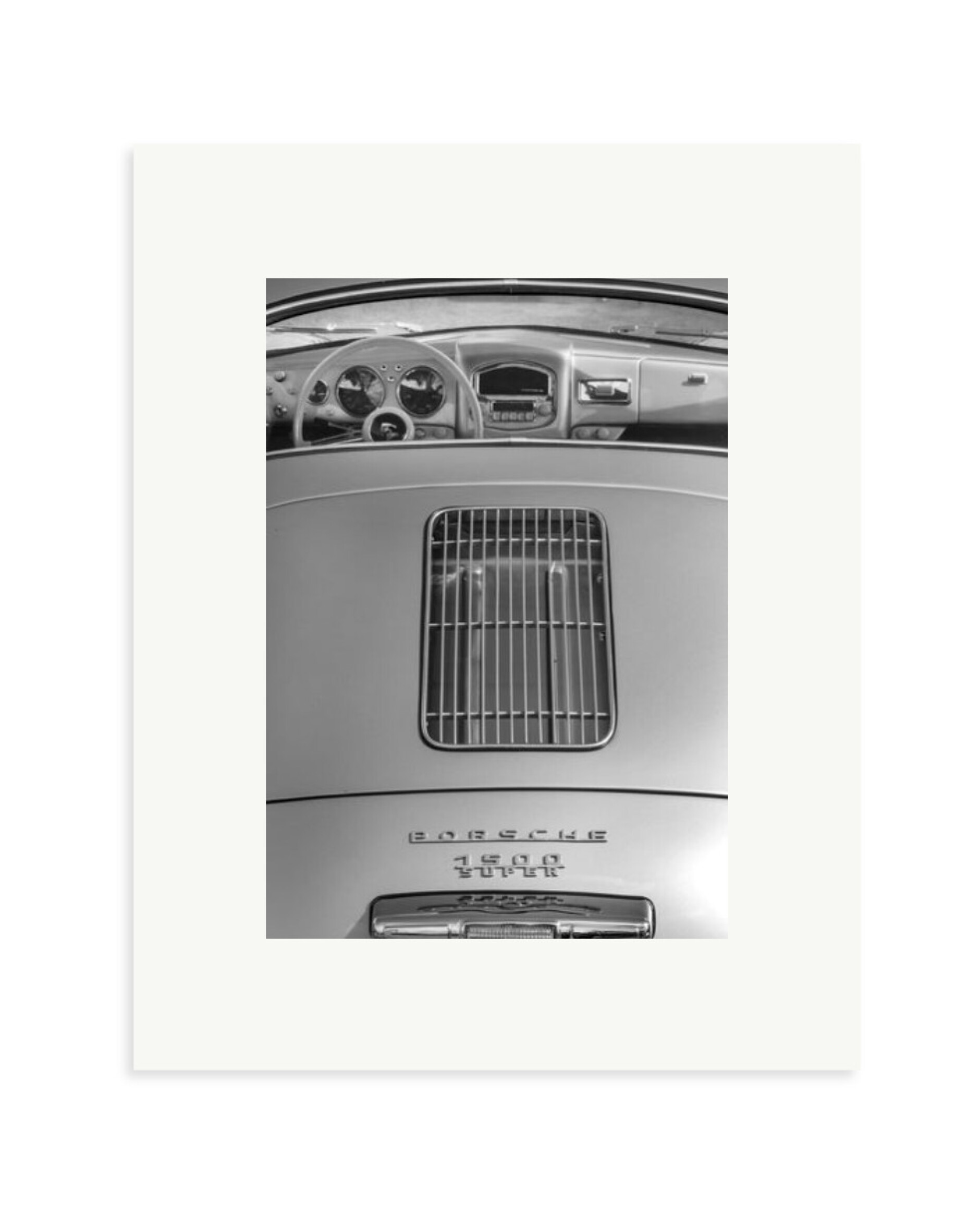 1955 Porsche 356 Print Only / Small
