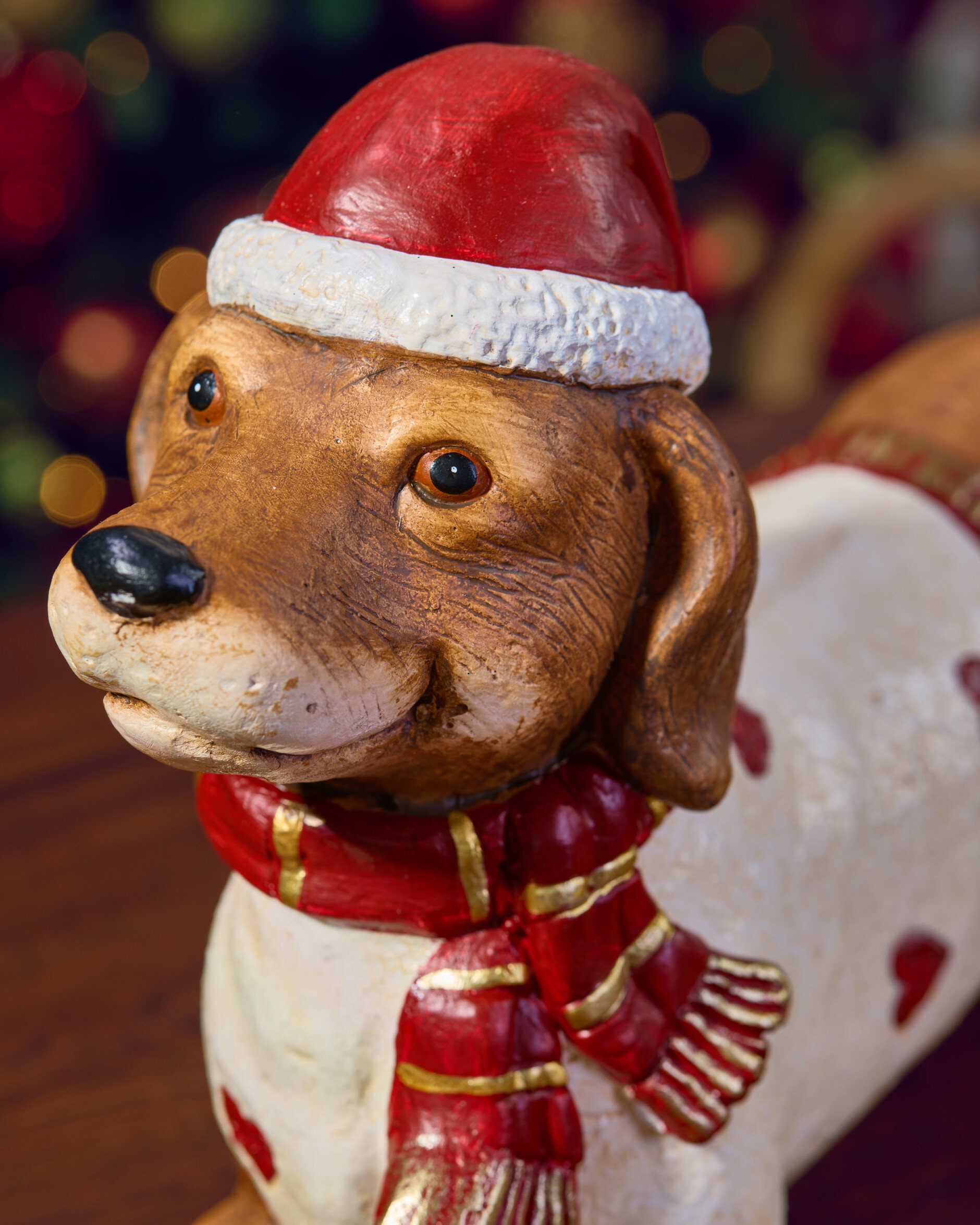 Lucky hund juledekoration