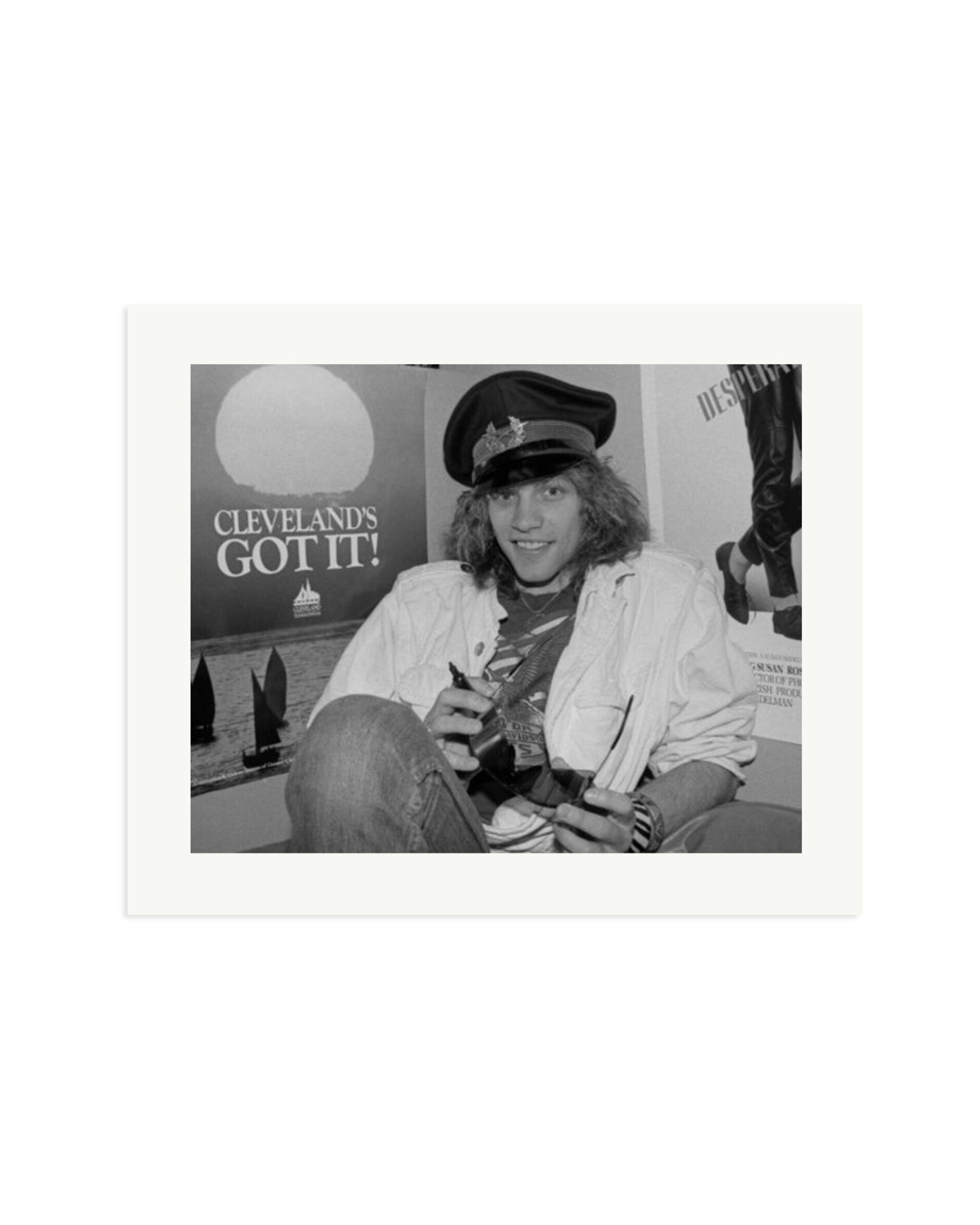 Jon Bon Jovi, 1985 Print Only / Large