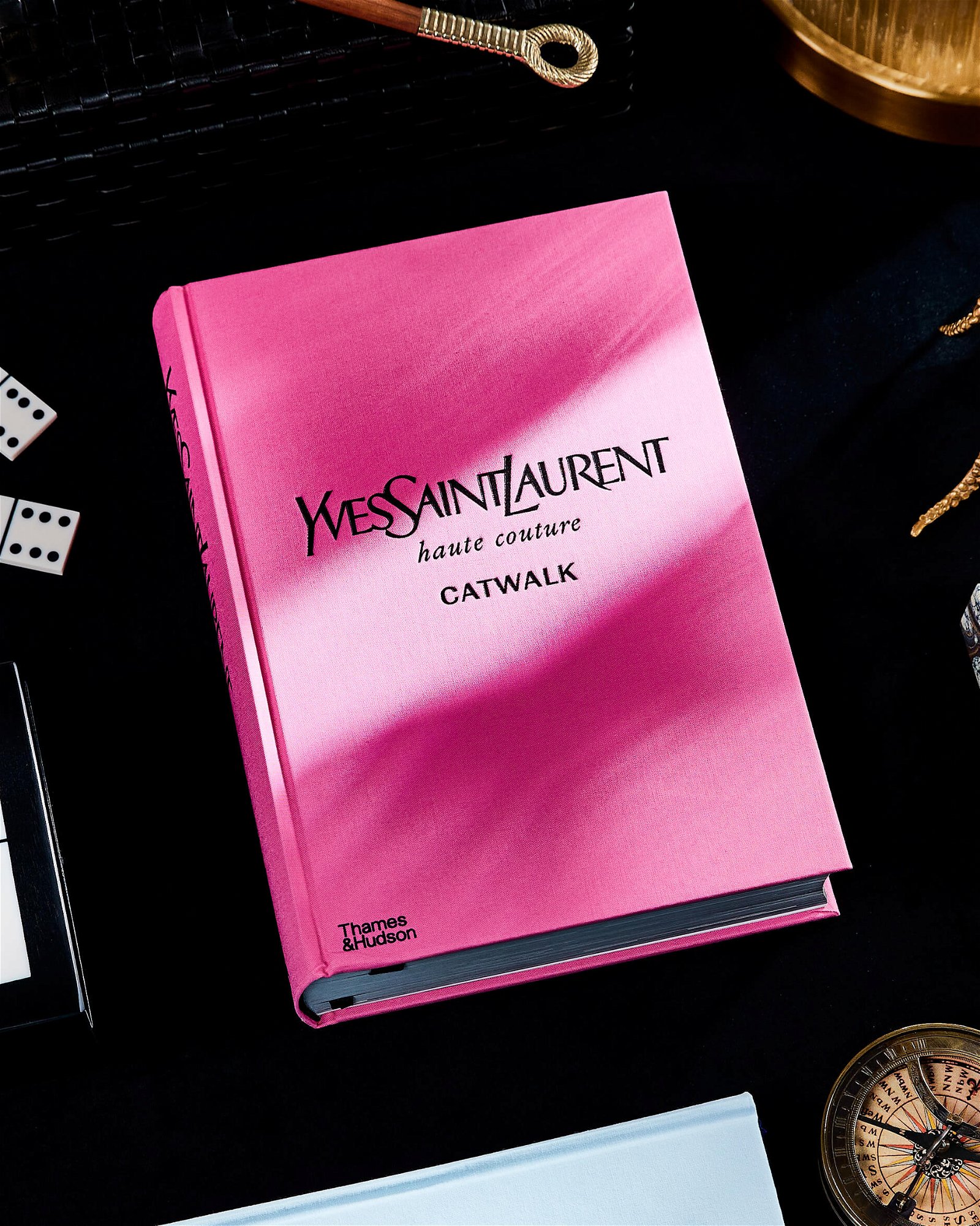 YVES SAINT LAURENT CATWALK DISPLAY BOOK BOX PINK — Forum4 Collections