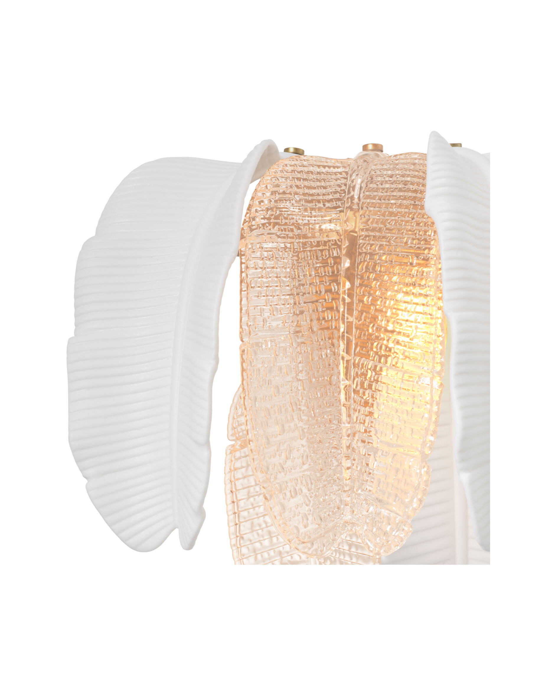 Saint Lucia vägglampa antik mässing