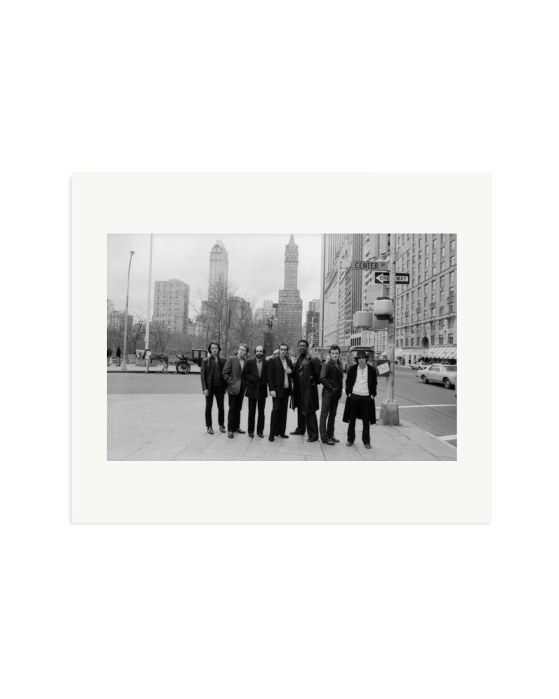 The E Street Band in NYC Print Only / Large