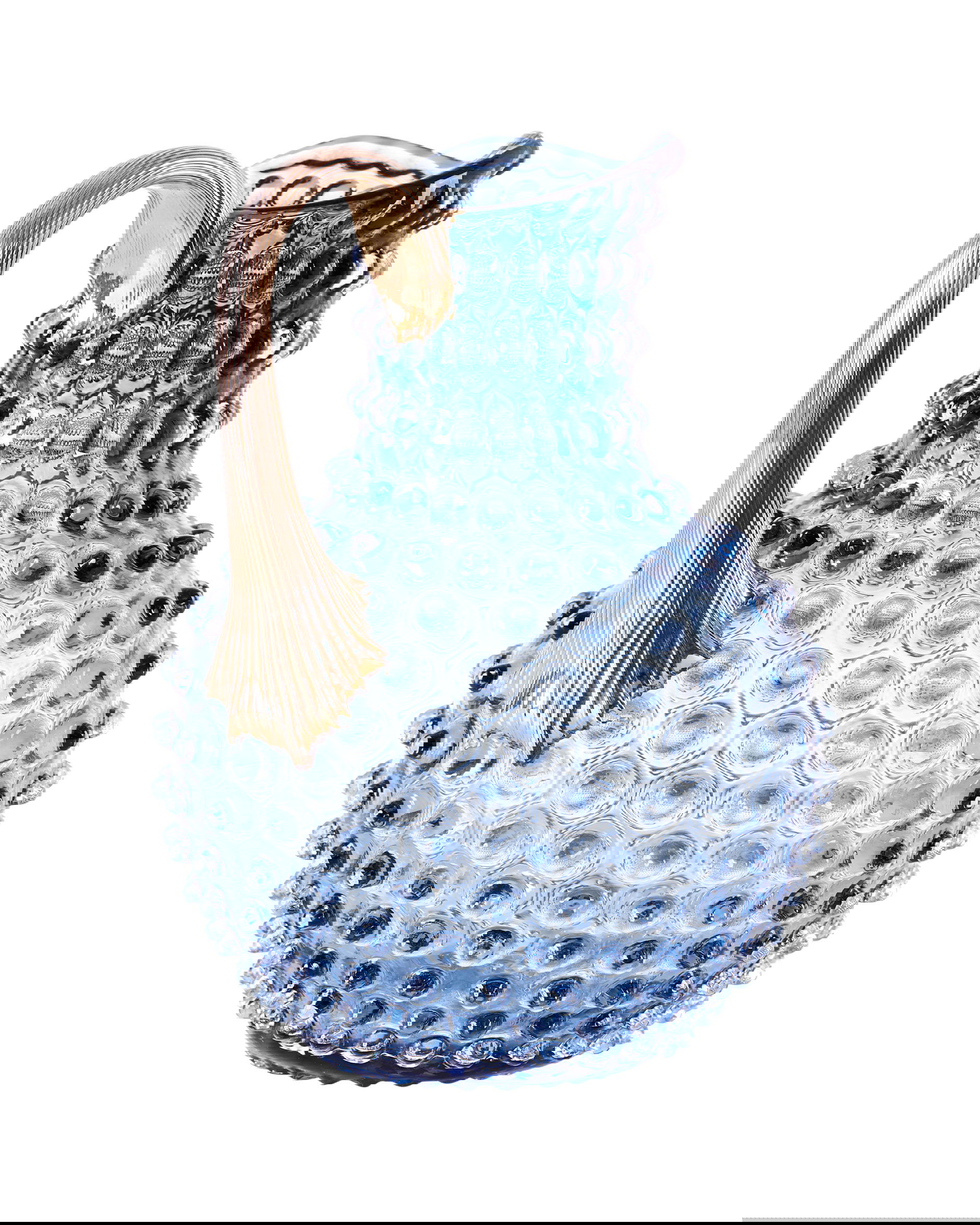 Paris karaff åskblå guld 2 liter