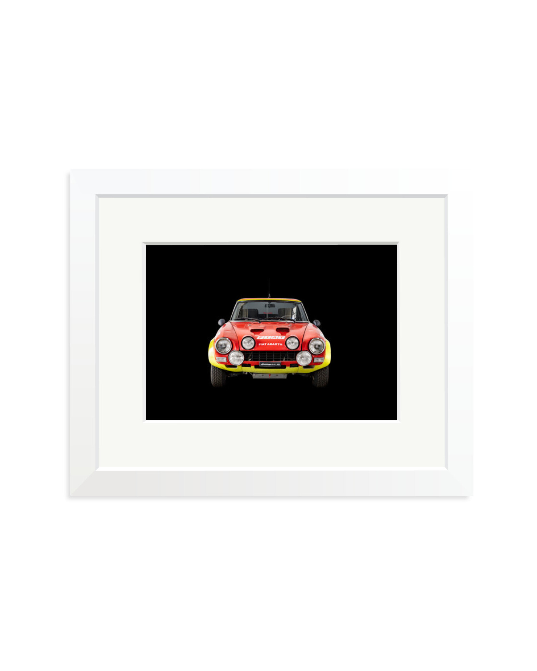Fiat Abarth White / Small