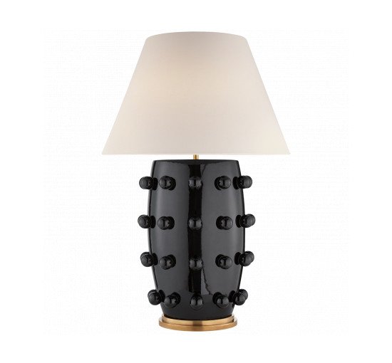 Black - Linden Table Lamp Black