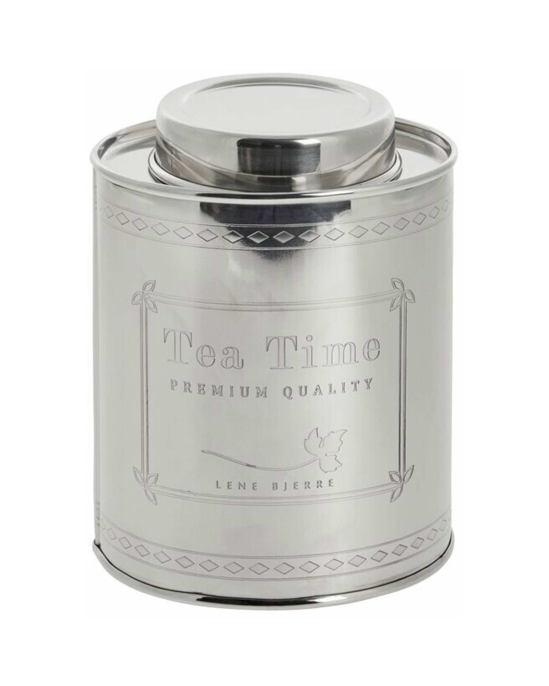 Cosia Tea Tin Silver