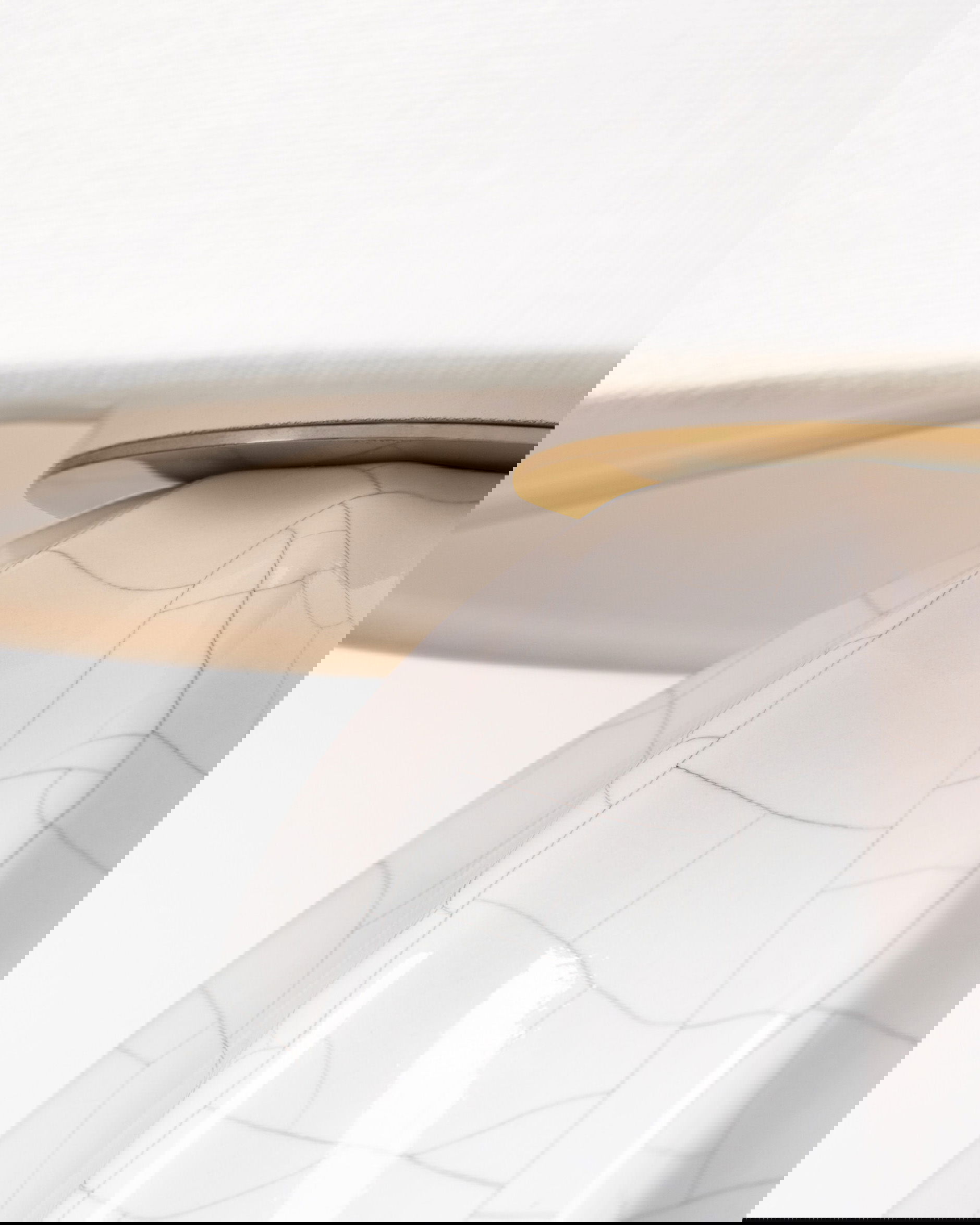 Melanie 12" Cordless Accent Lamp Crackled Ivory