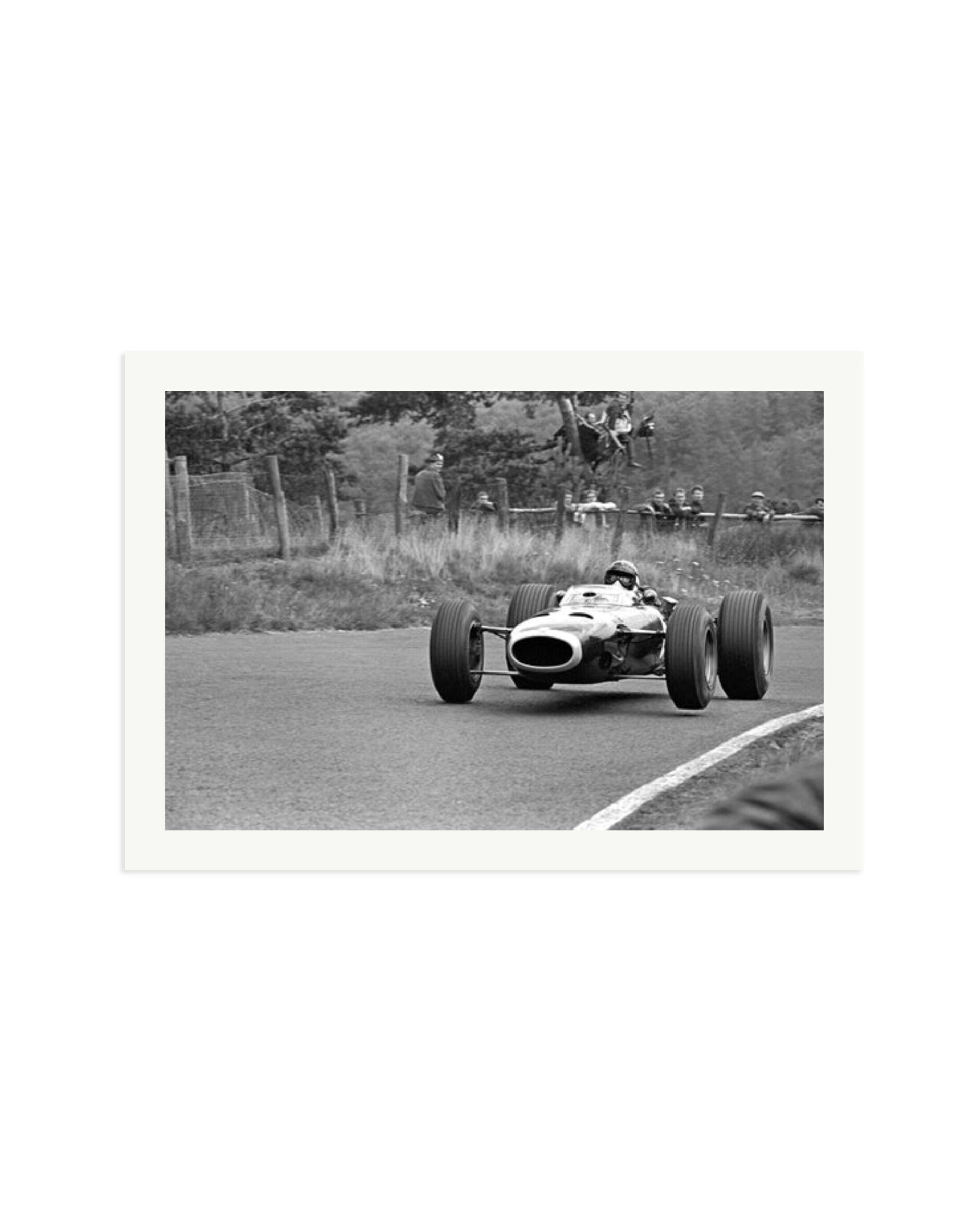 Graham Hill Racing Print Only / XXL