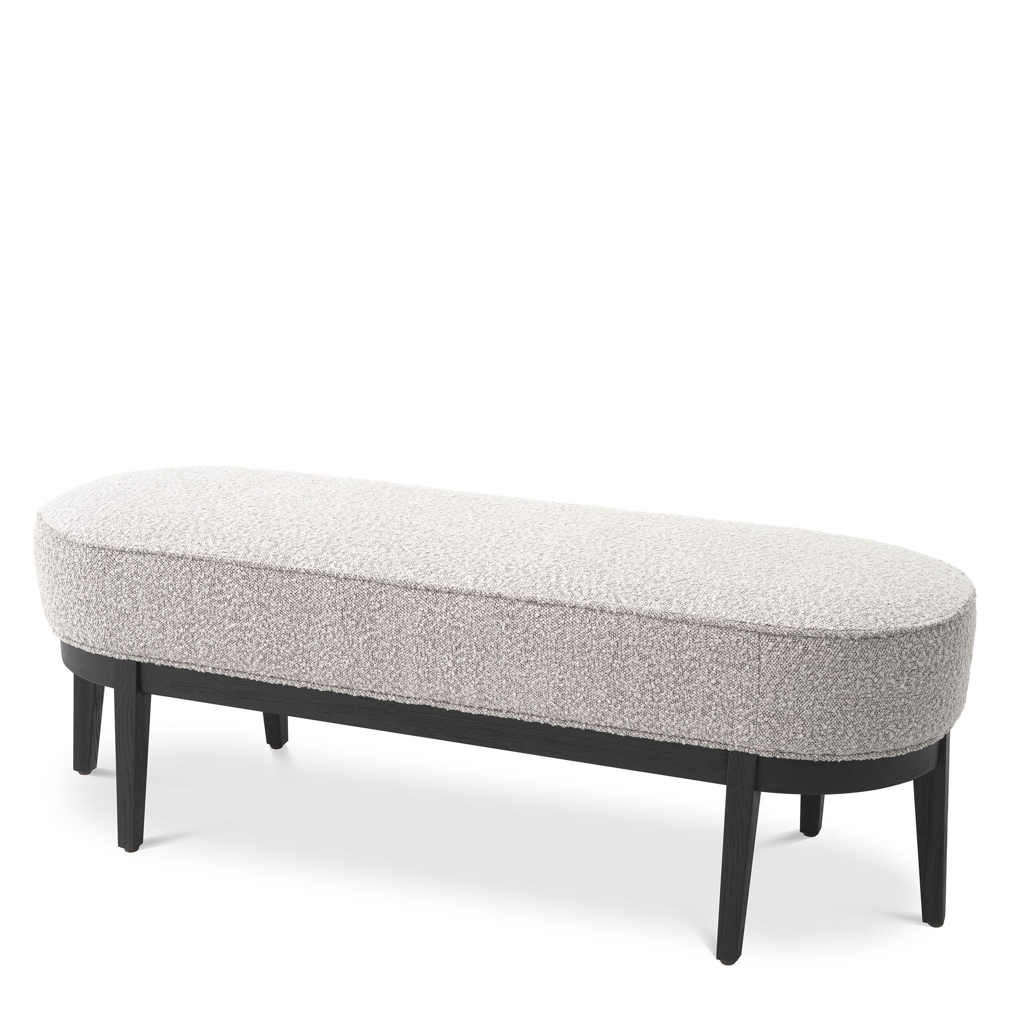 Jarrett Bench Bouclé Grey