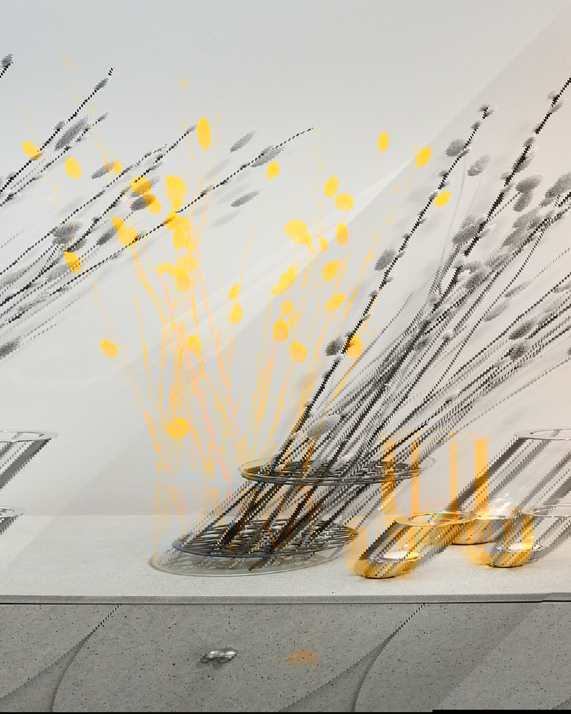 Jazz ljuslykta mässing