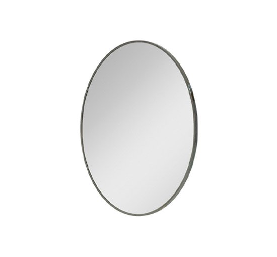 R & J spegel svart krom