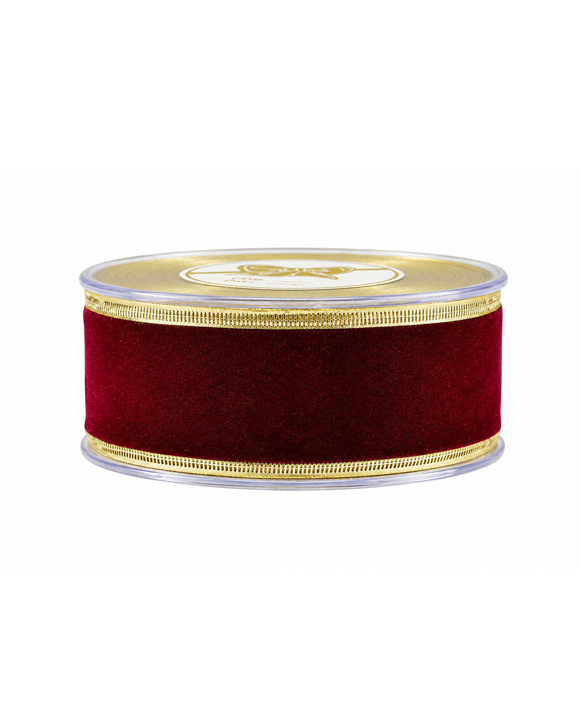 Cindy textilband burgundy/guld 9m