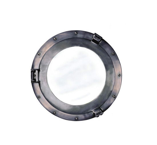 Cabin Porthole spegel brons