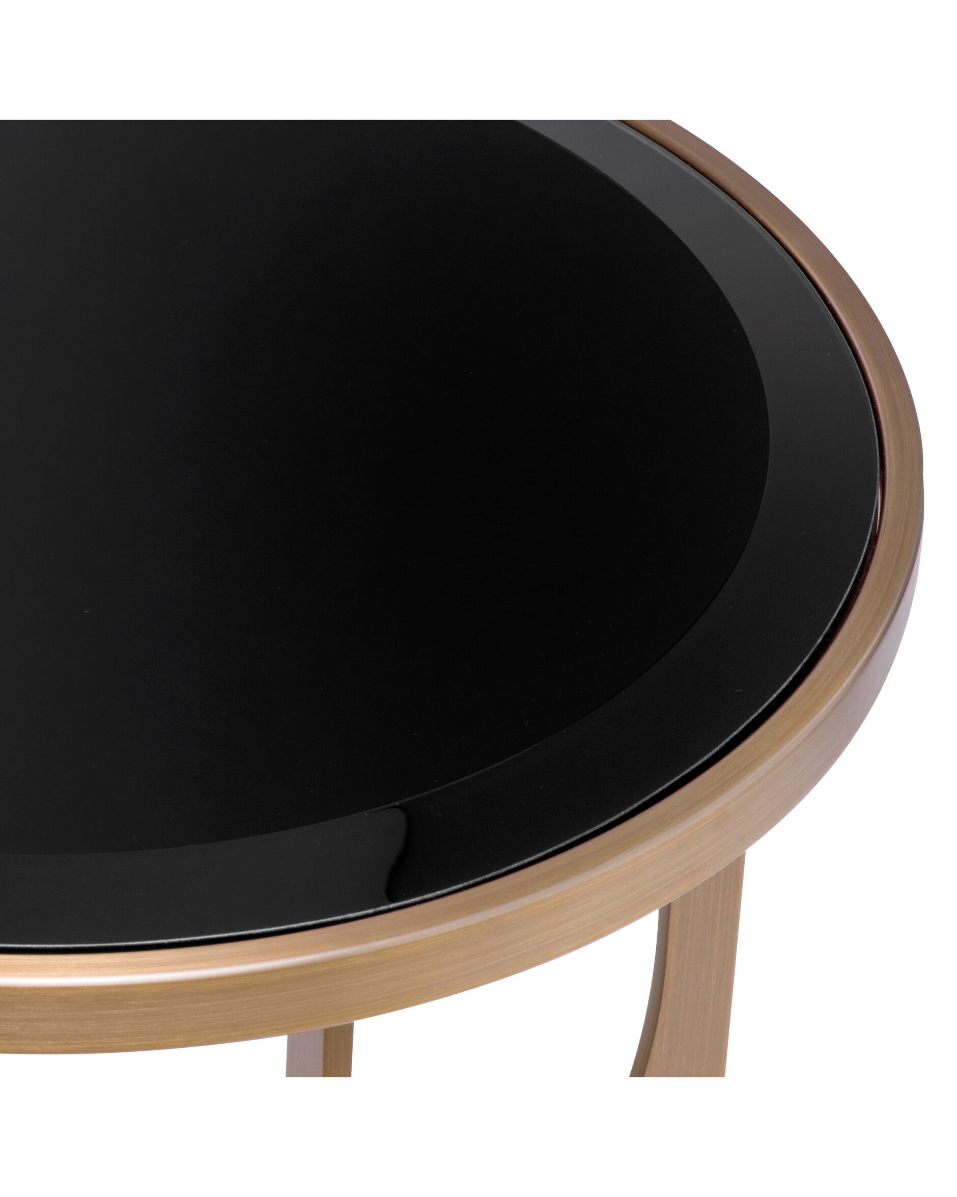 Elegance sidobord borstad mässing