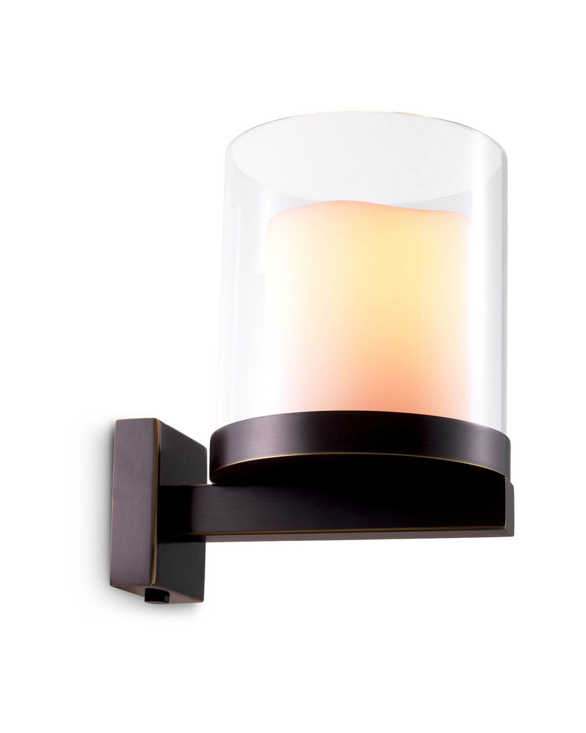 Donovan wandlamp brons