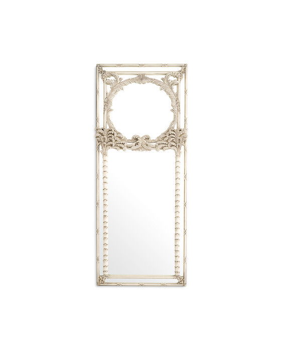 Le Royal spegel antique white finish