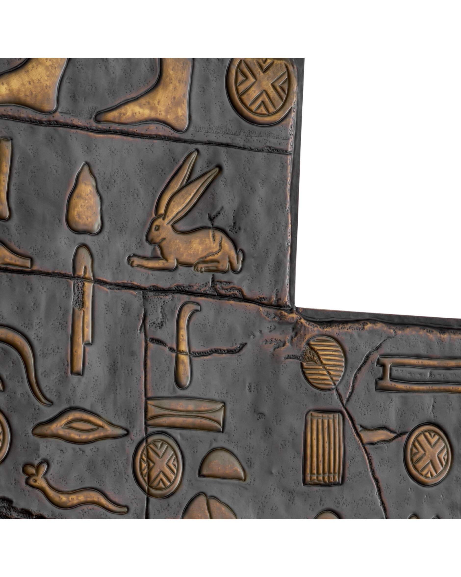 Akhtihotep veggdekorasjon bronze