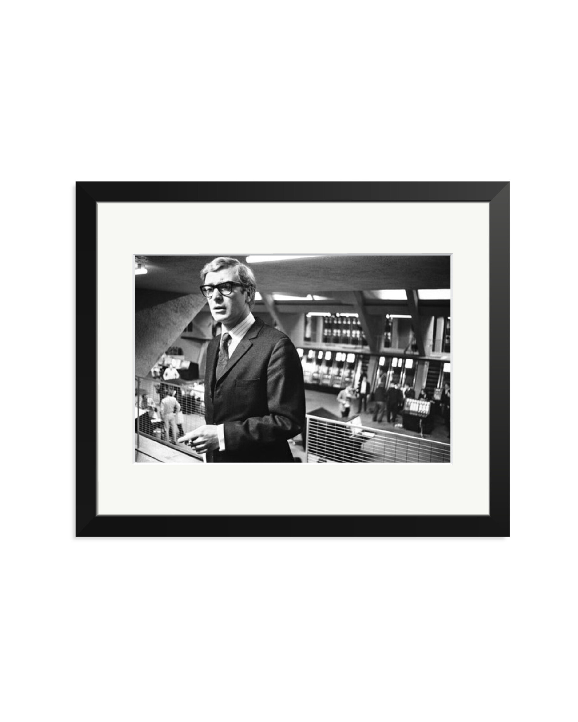 Michael Caine at Pinewood Studios Black / Medium