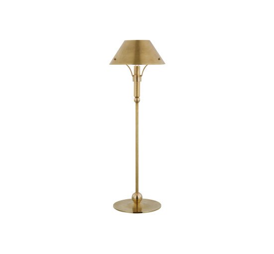 Antique Brass - Turlington bordslampa antik mässing