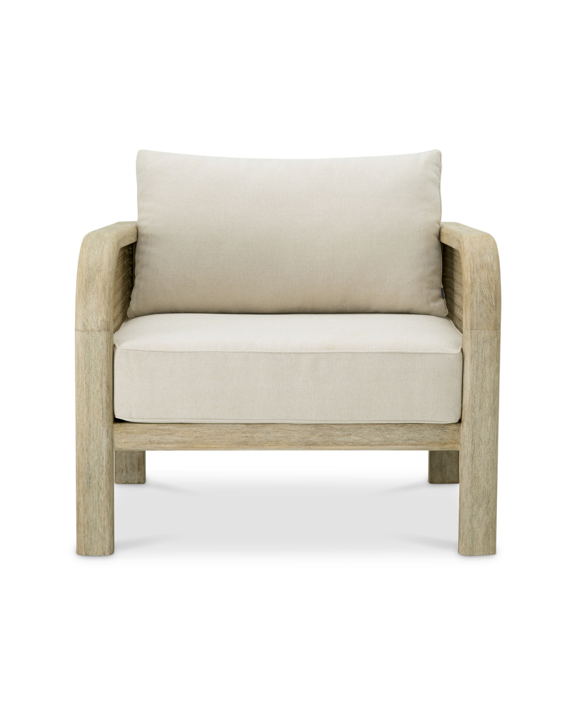 Julian fåtölj viola sand