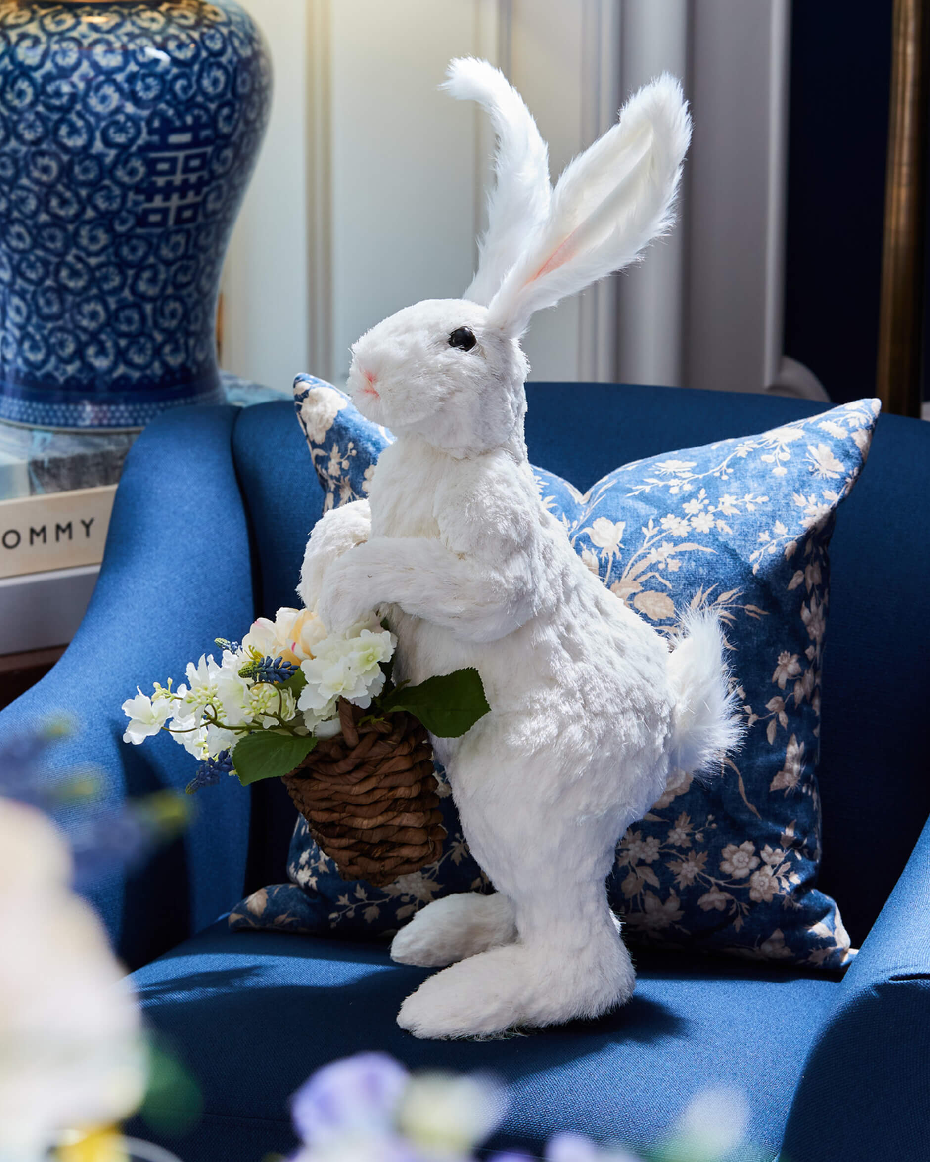 Henry påskehare hvit 71cm