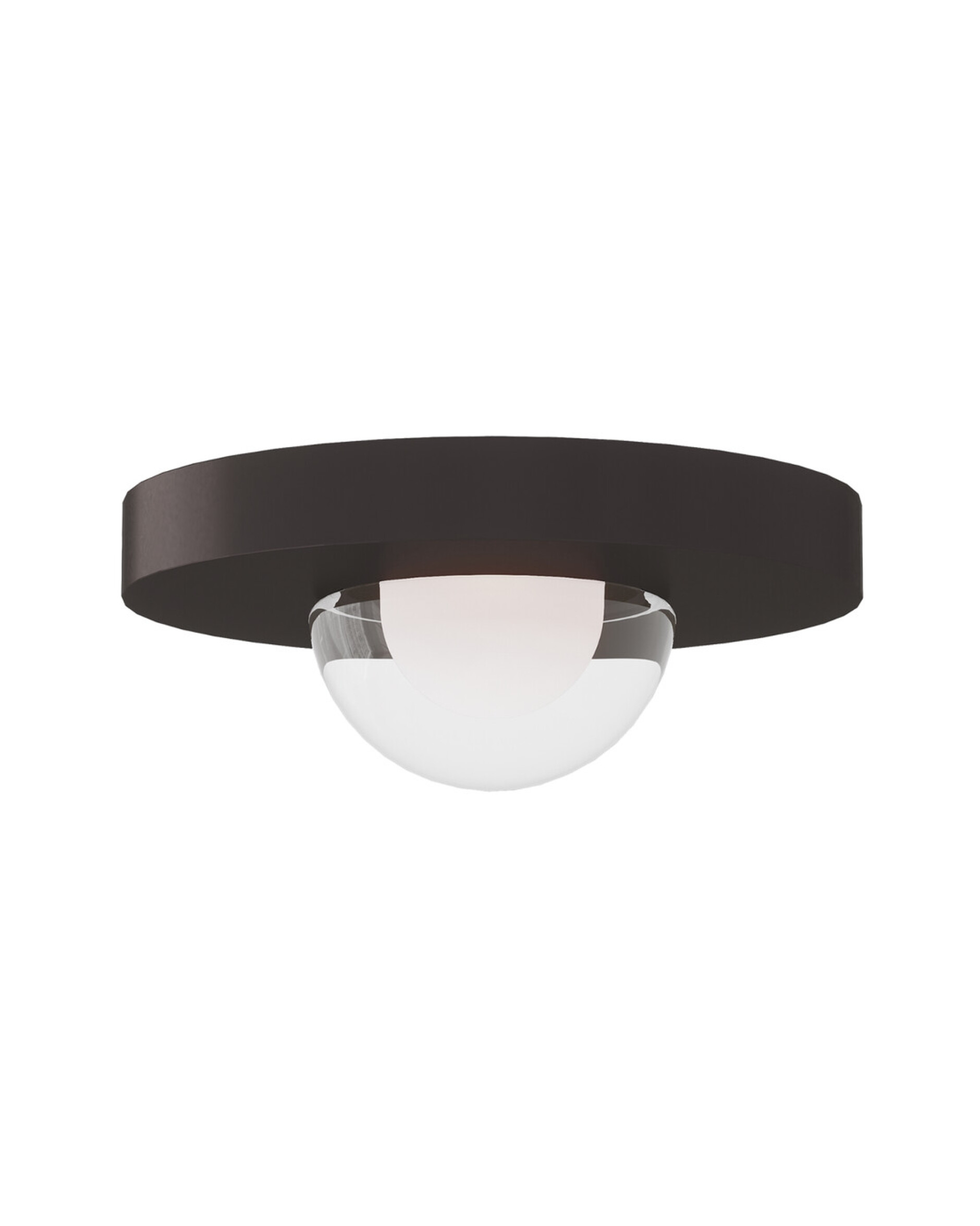 Ebell Mini Flush Mount Dark Bronze
