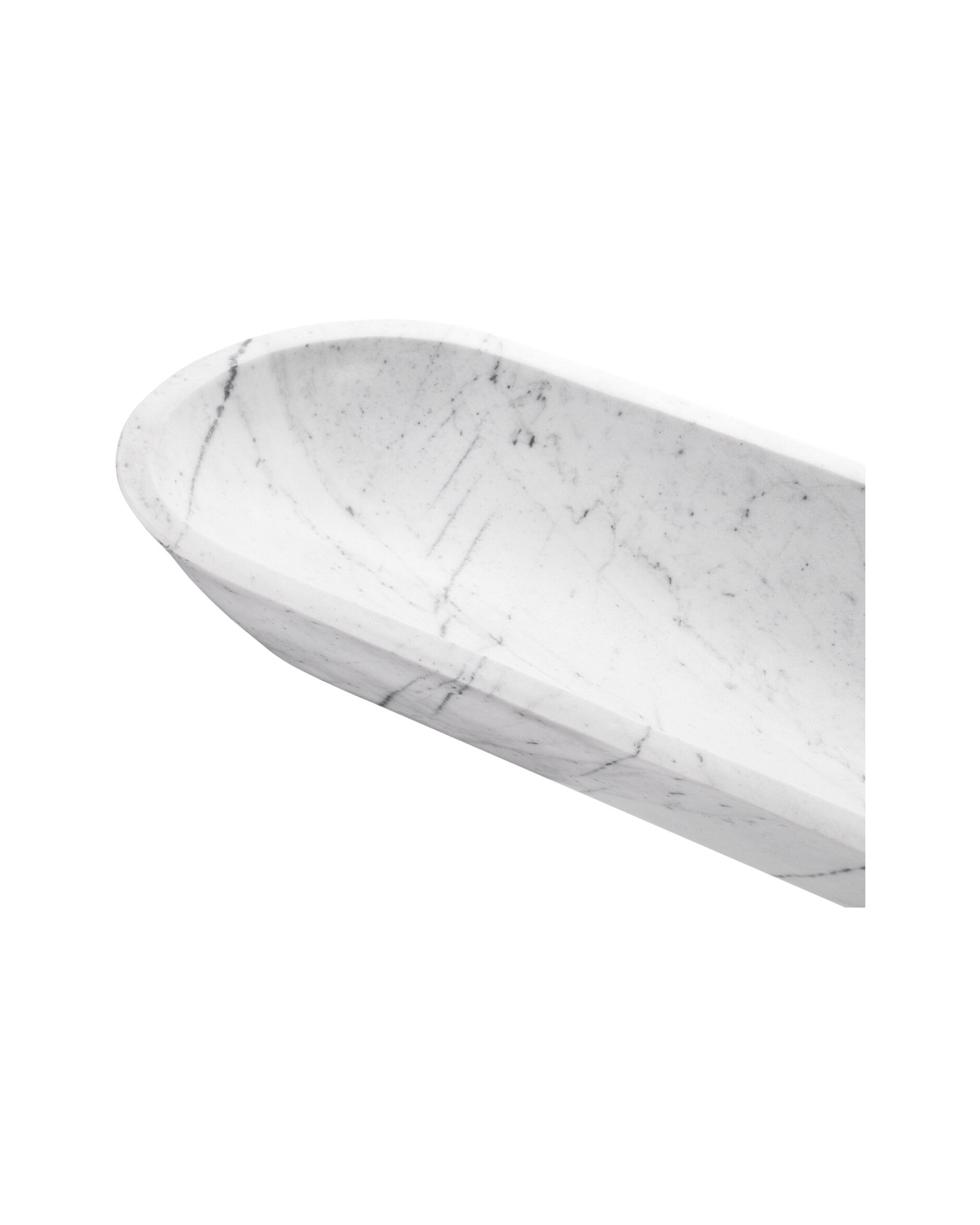 Hulton Bowl White Marble