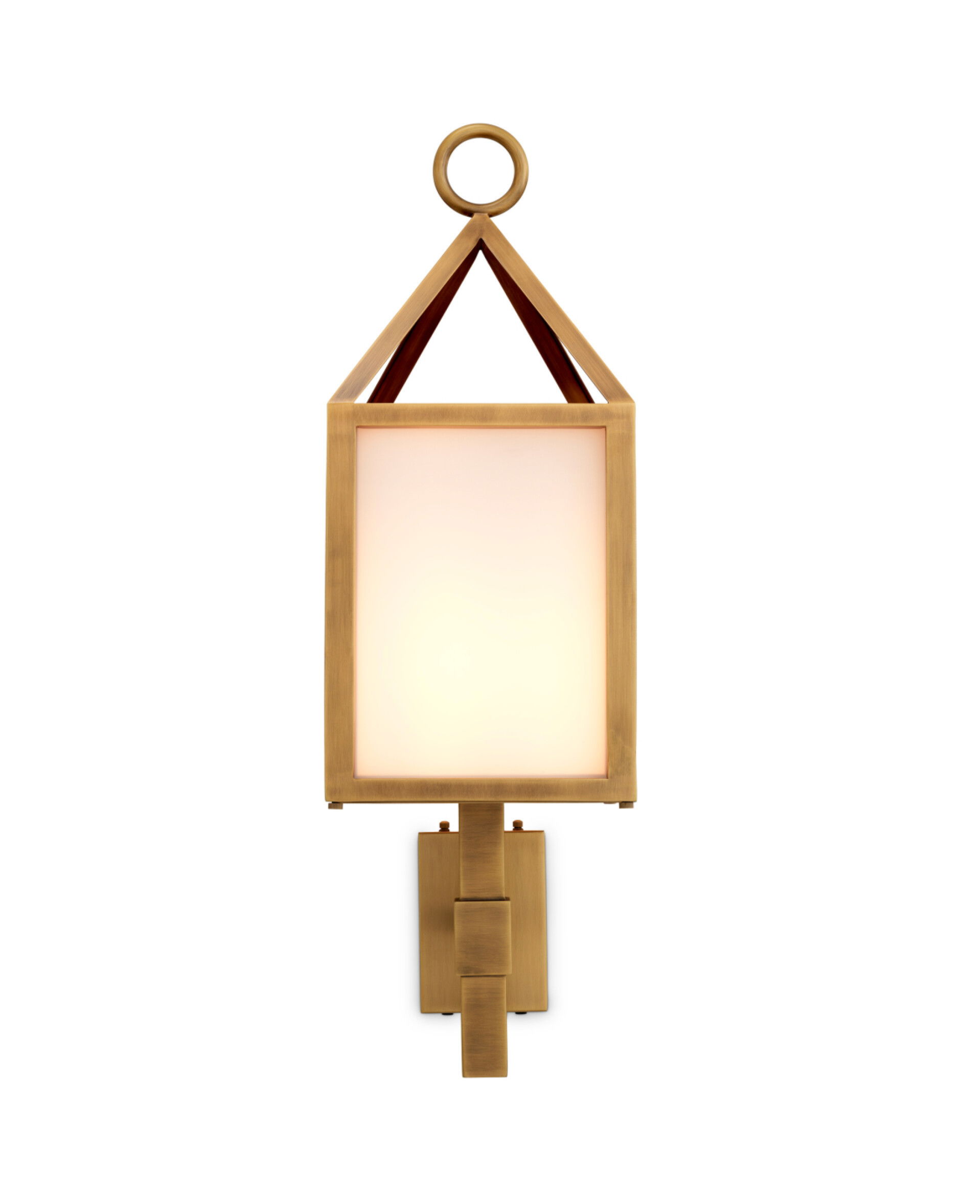 Riserva vägglampa antik mässing