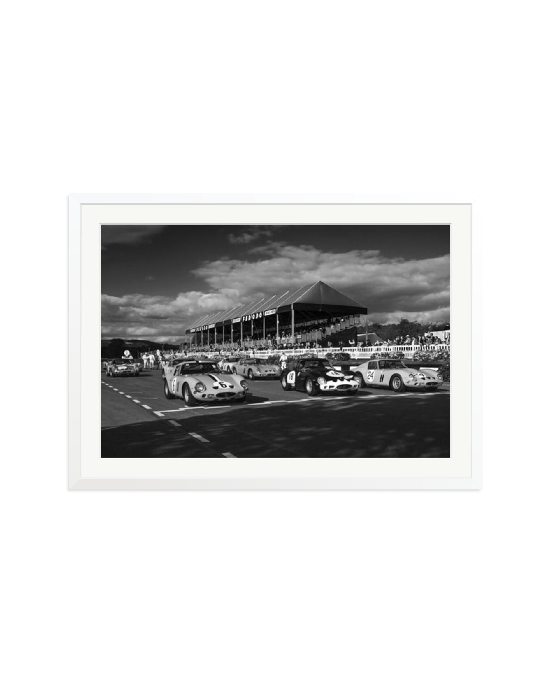 Ferarri 250 GTO's White / XXL