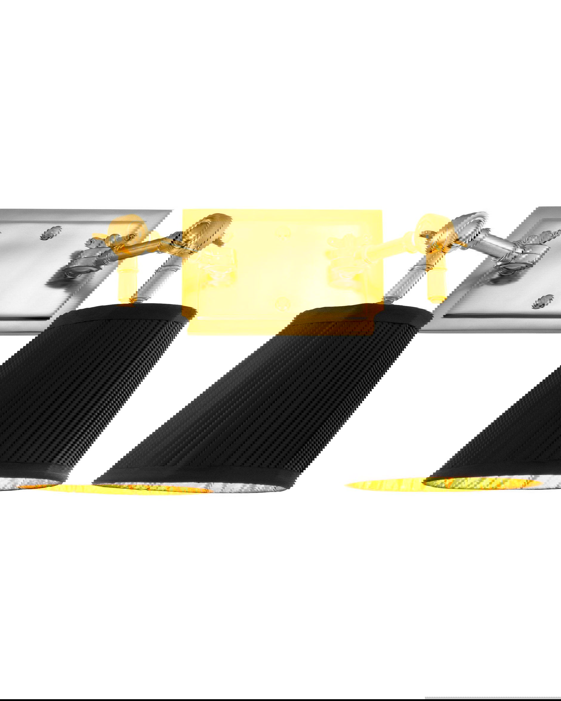 Wentworth Double Wall Lamp Brass OUTLET