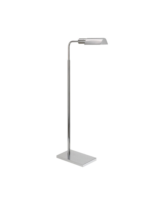 Studio golvlampa justerbar nickel
