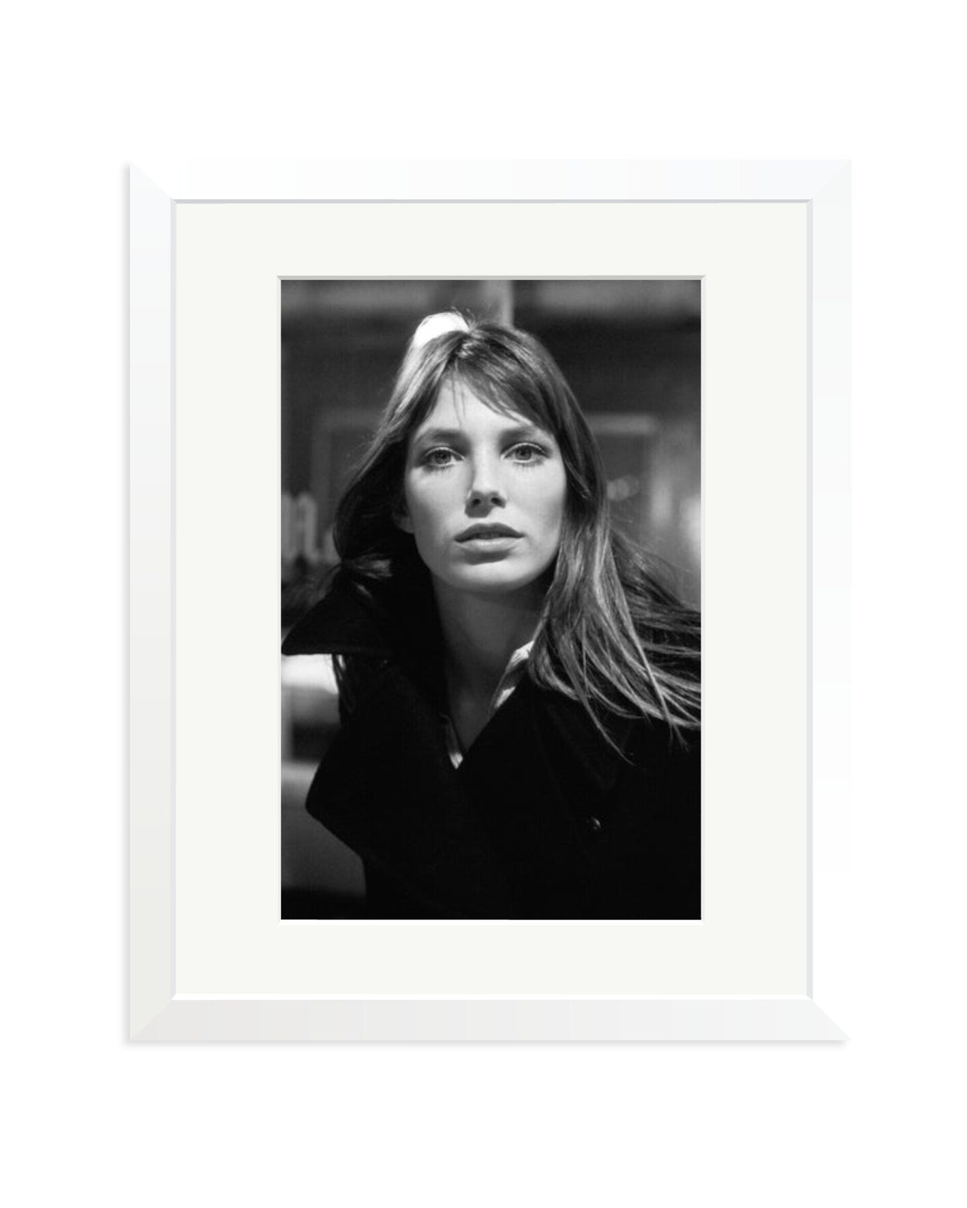 Jane in Paris, Black and White White / Medium