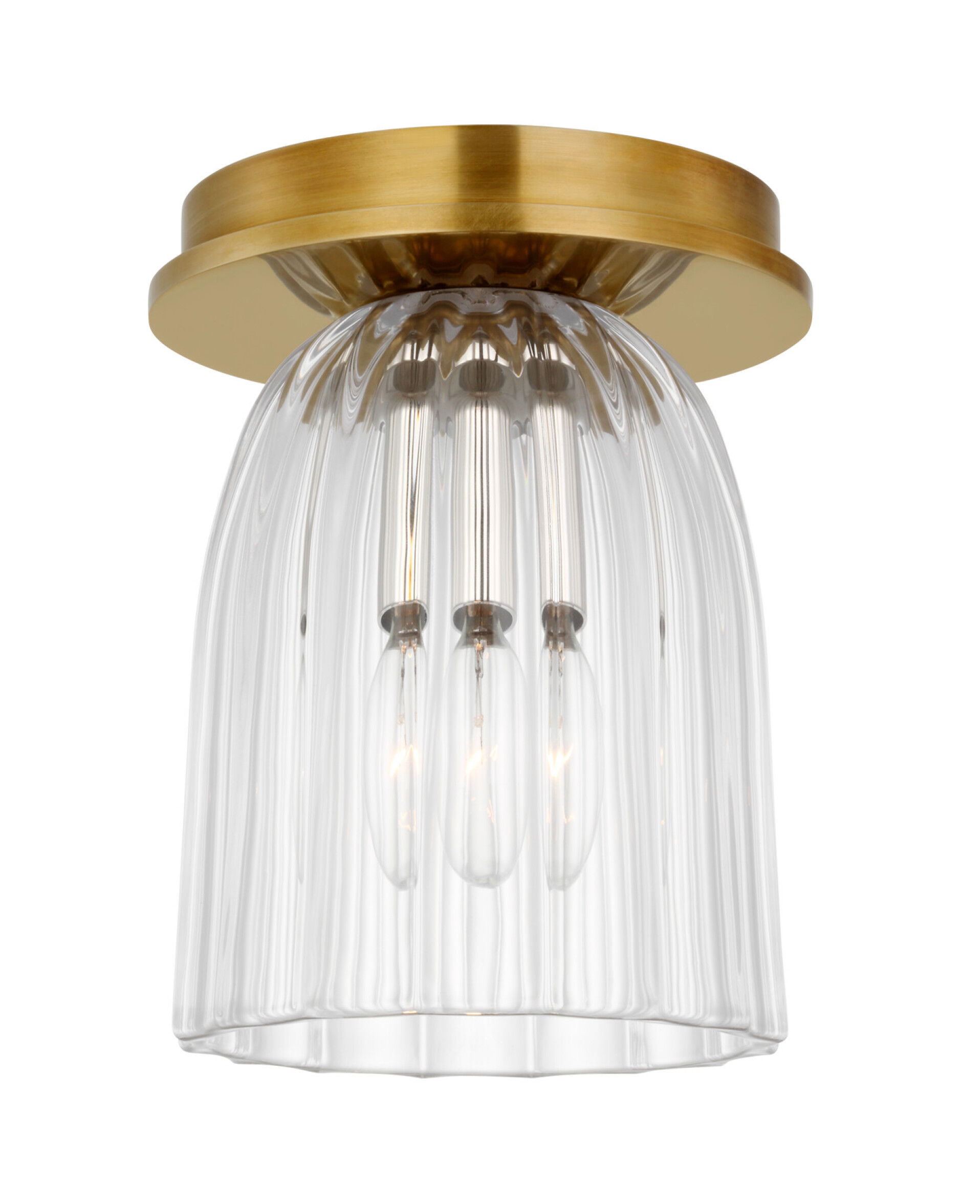 Asalea 5" plafond antik mässing