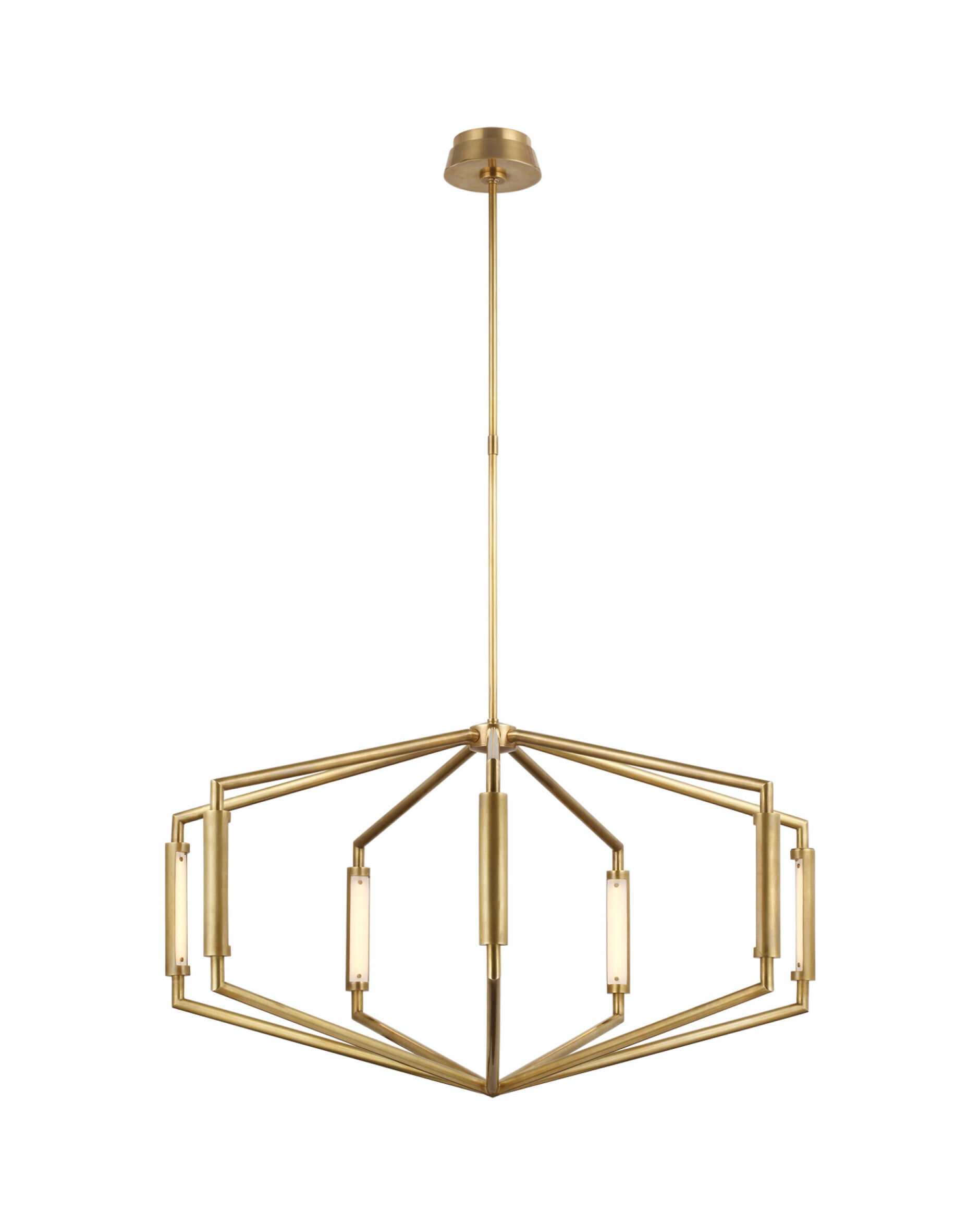 Appareil 40" takkrona antik mässing