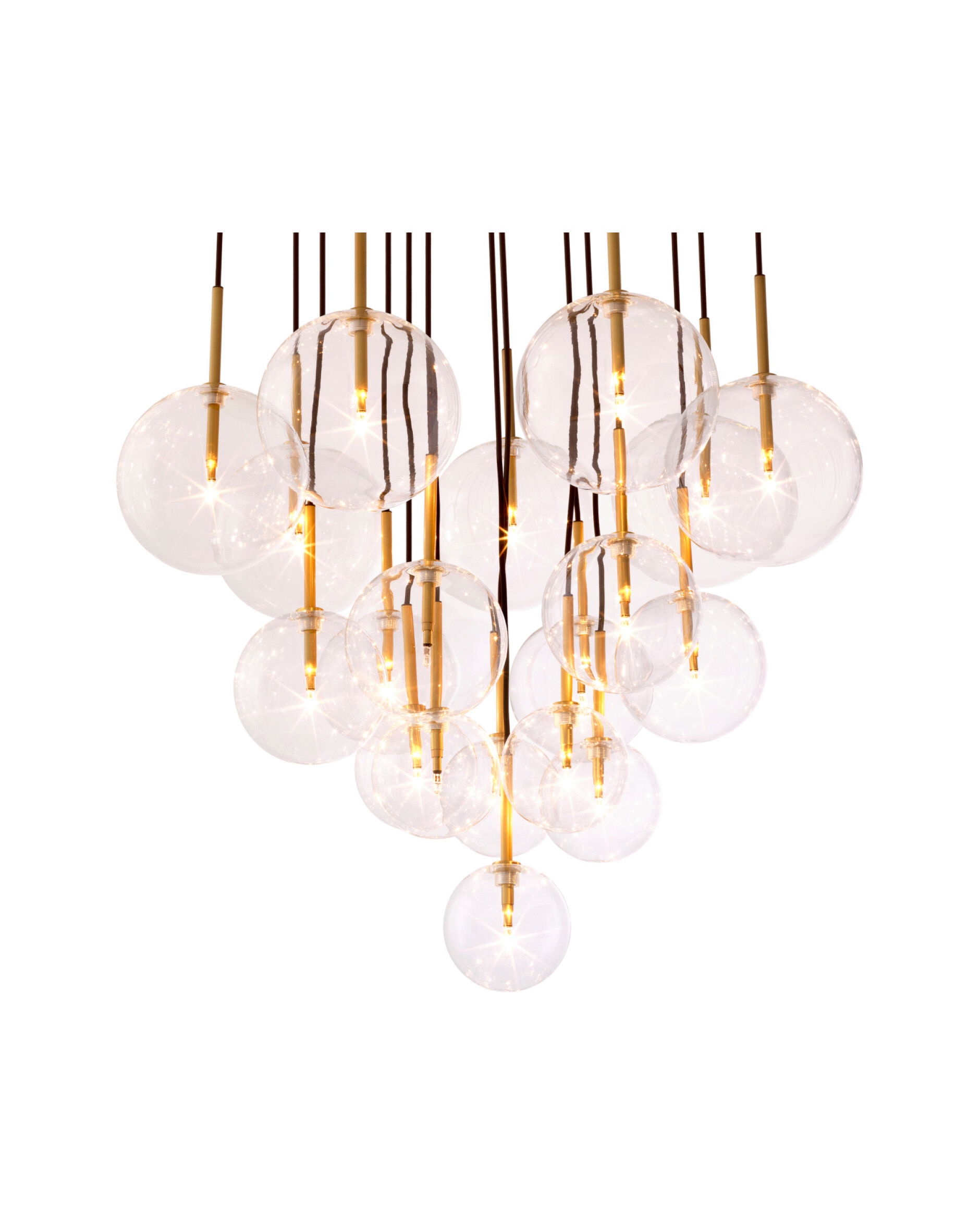 Aulani takkrona antik mässing