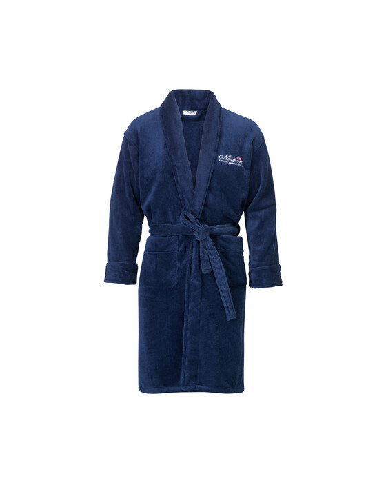 Jamesport morgonrock blå