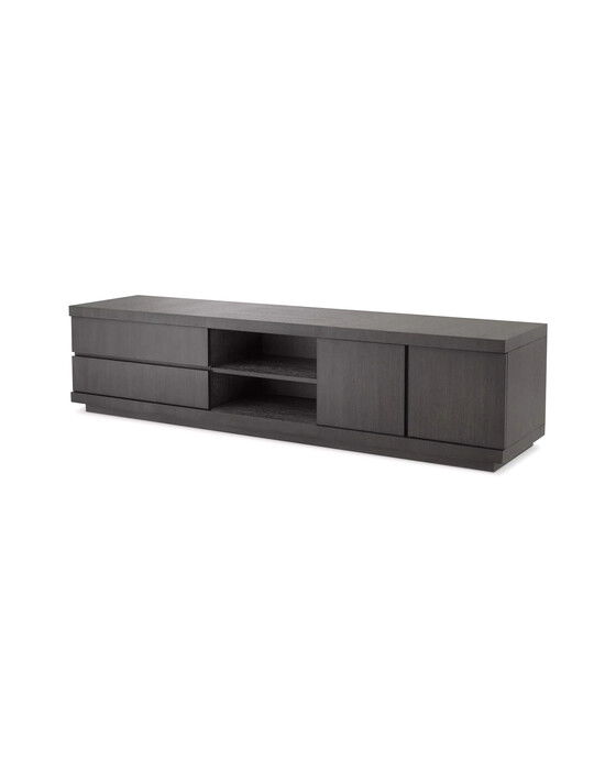 Crosby mediabänk charcoal grey