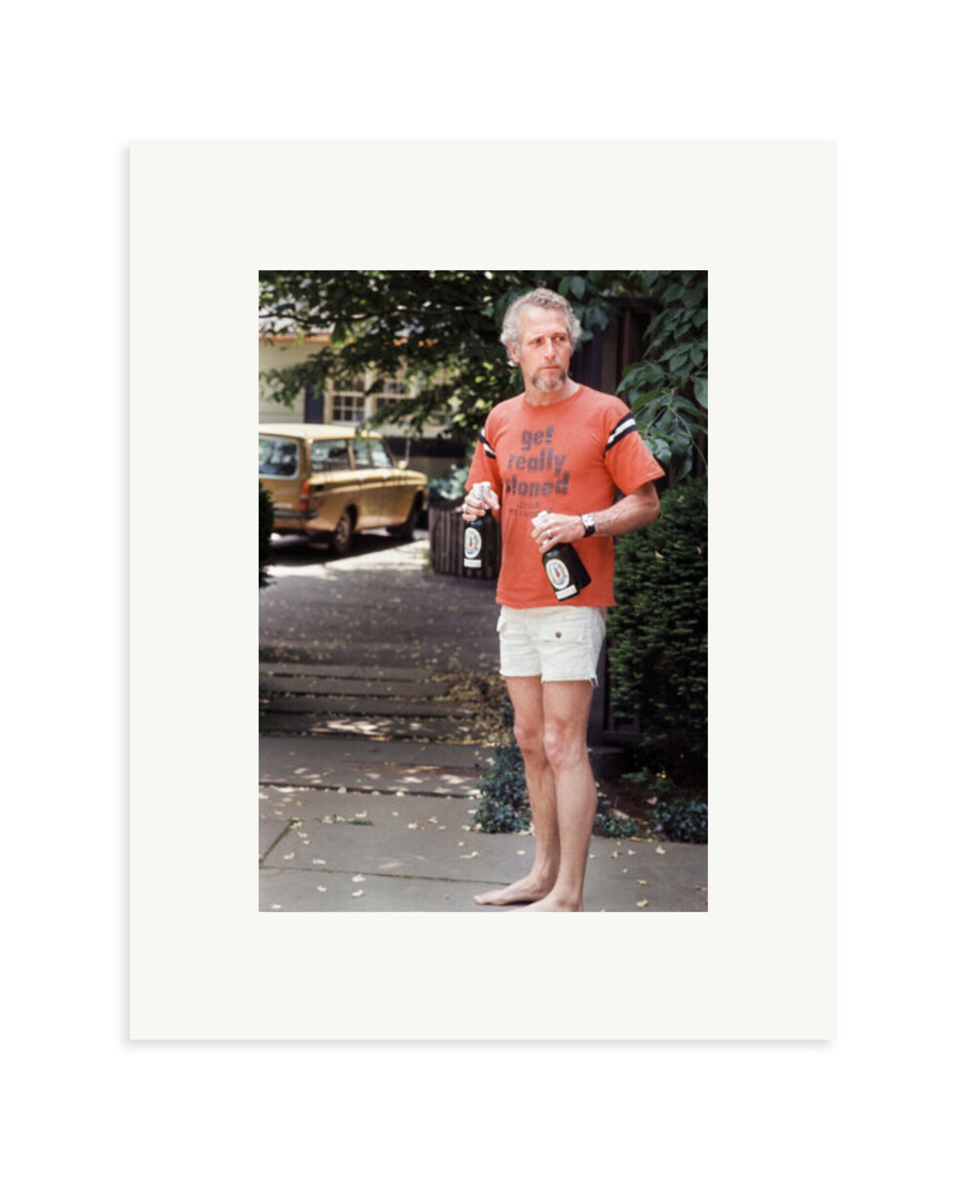 Paul Newman at His Home Print Only / Small